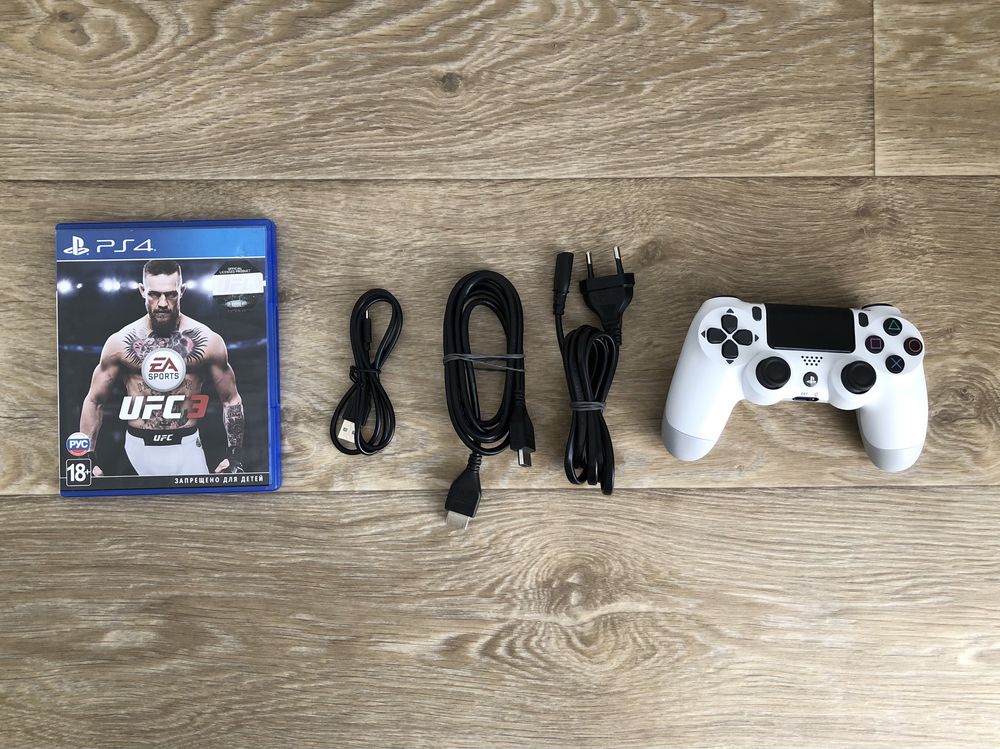 ‼️ Белая PlayStation 4 на 500 гб ‼️