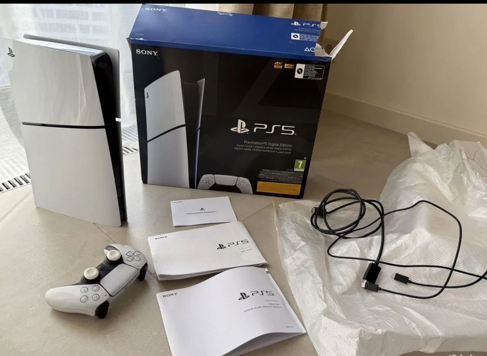 PS5 SLIM 1TB уйинлари бор янги холатда