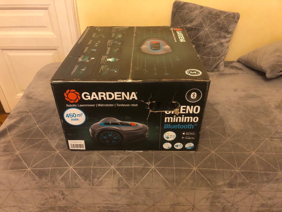 Robot tuns iarba gazon Gardena Sileno Minimo 450 Bluetooth Nou sigilat