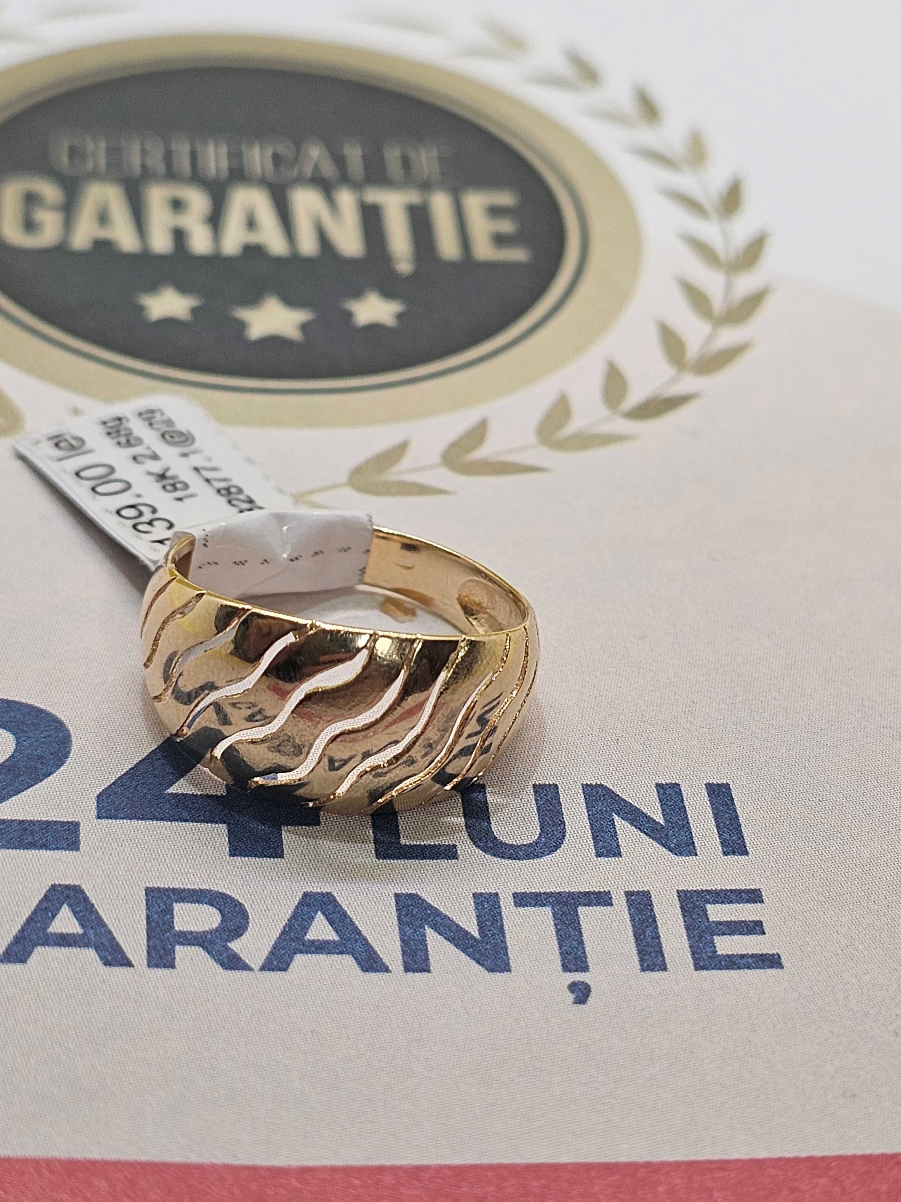 (Ag 29 Siraj ) Inel aur 18k . B32877.1 / Garantie 2 Ani !!