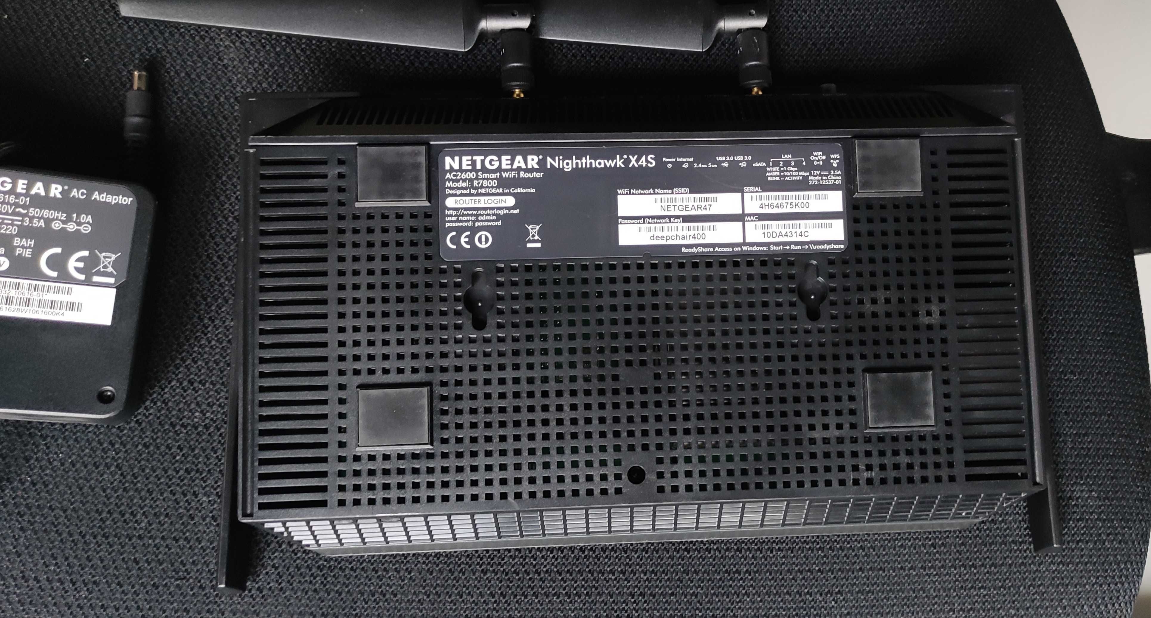 Безжичен рутер Netgear Nighthawk R7800 X4S