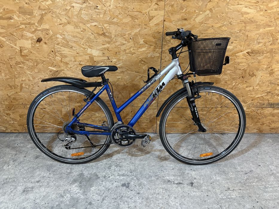 28цола KTM алуминиев дамски градски велосипед колело [27ck-Shimano]