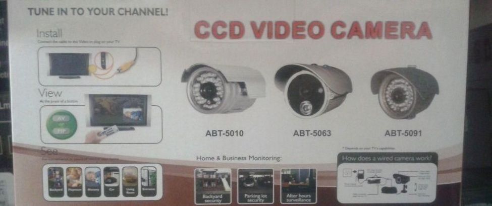 Camera video supraveghere exterior/interior color cu infrarosu din al