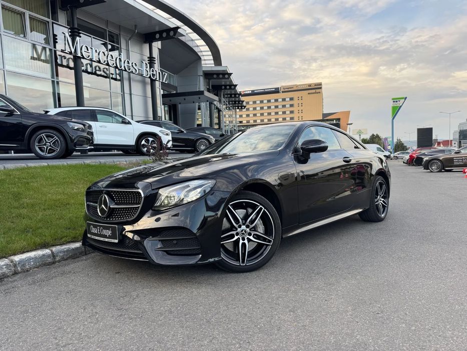 Mercedes-Benz E E 350 D 4Matic Coupe/ Pachet AMG Styling/ Trapa Panoramica/ Distronic