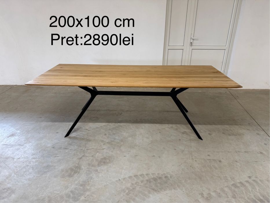 Masa din lemn masiv de stejar 70%reducere!