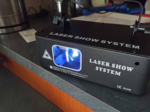 Laser 500MW RGB, 3D disco dj DMX512 activare sunet auto,master-slave