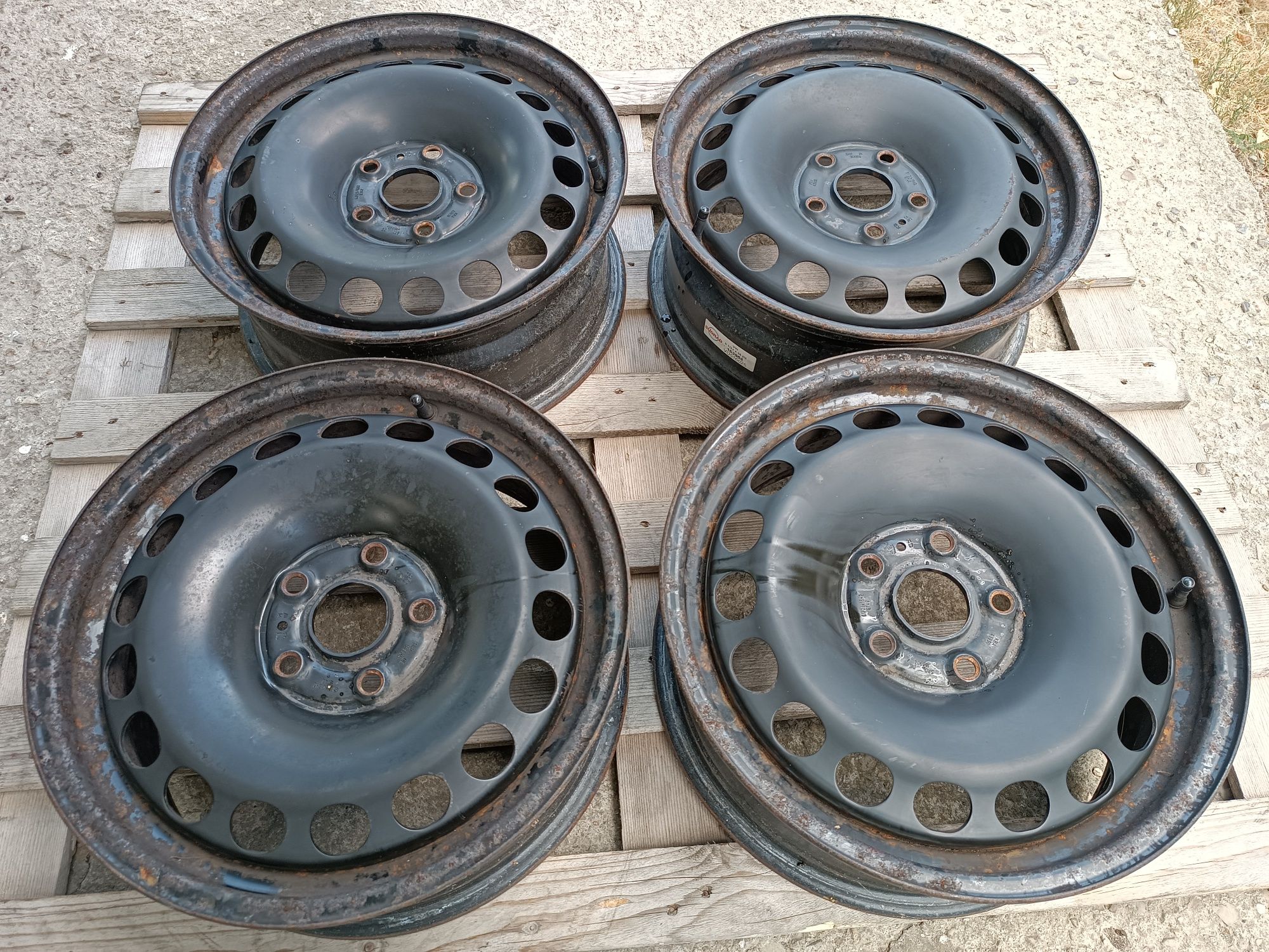 Железни джанти 16ки 5х112 VW, Audi, Seat, Skoda