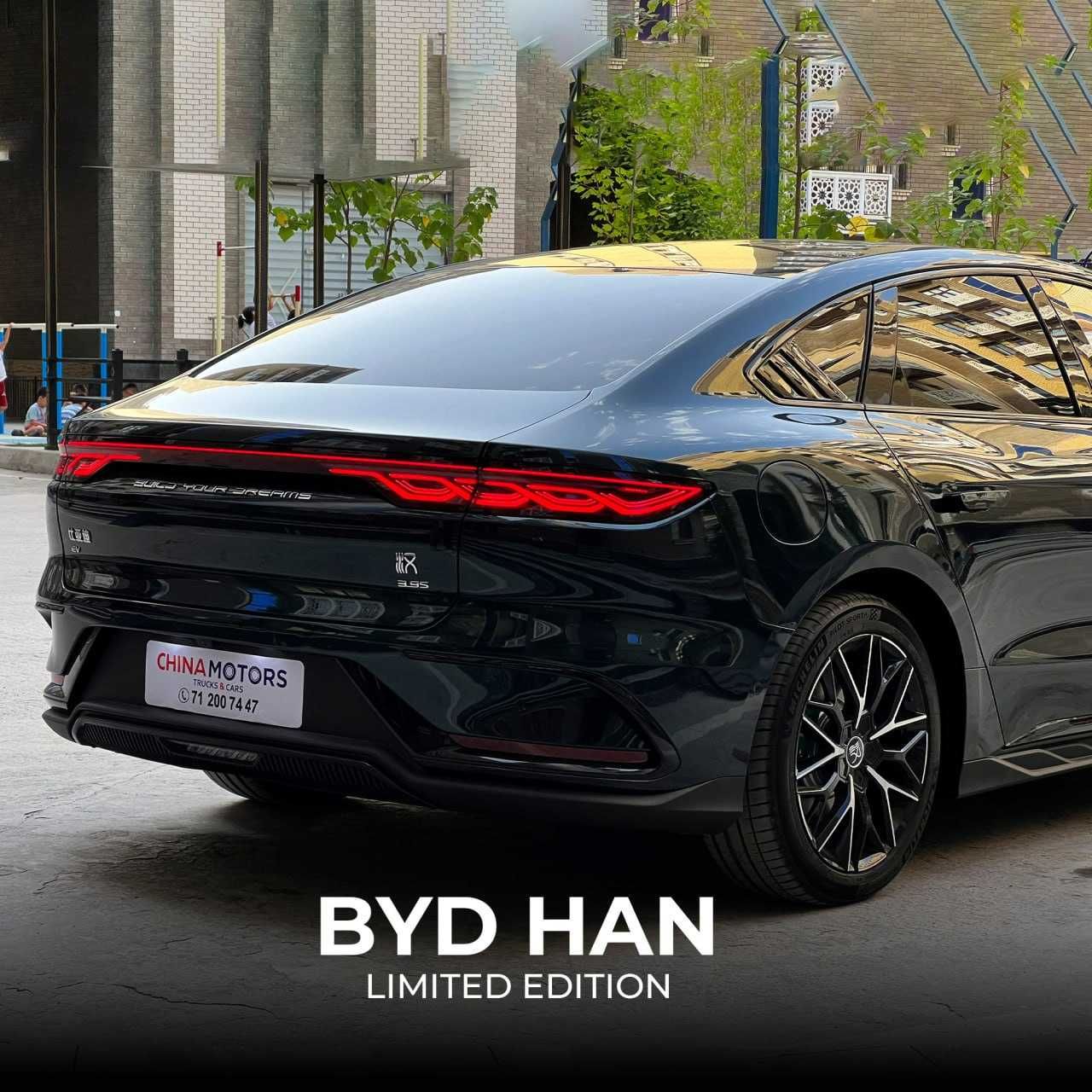 BYD XAN Limited Edition green  2023