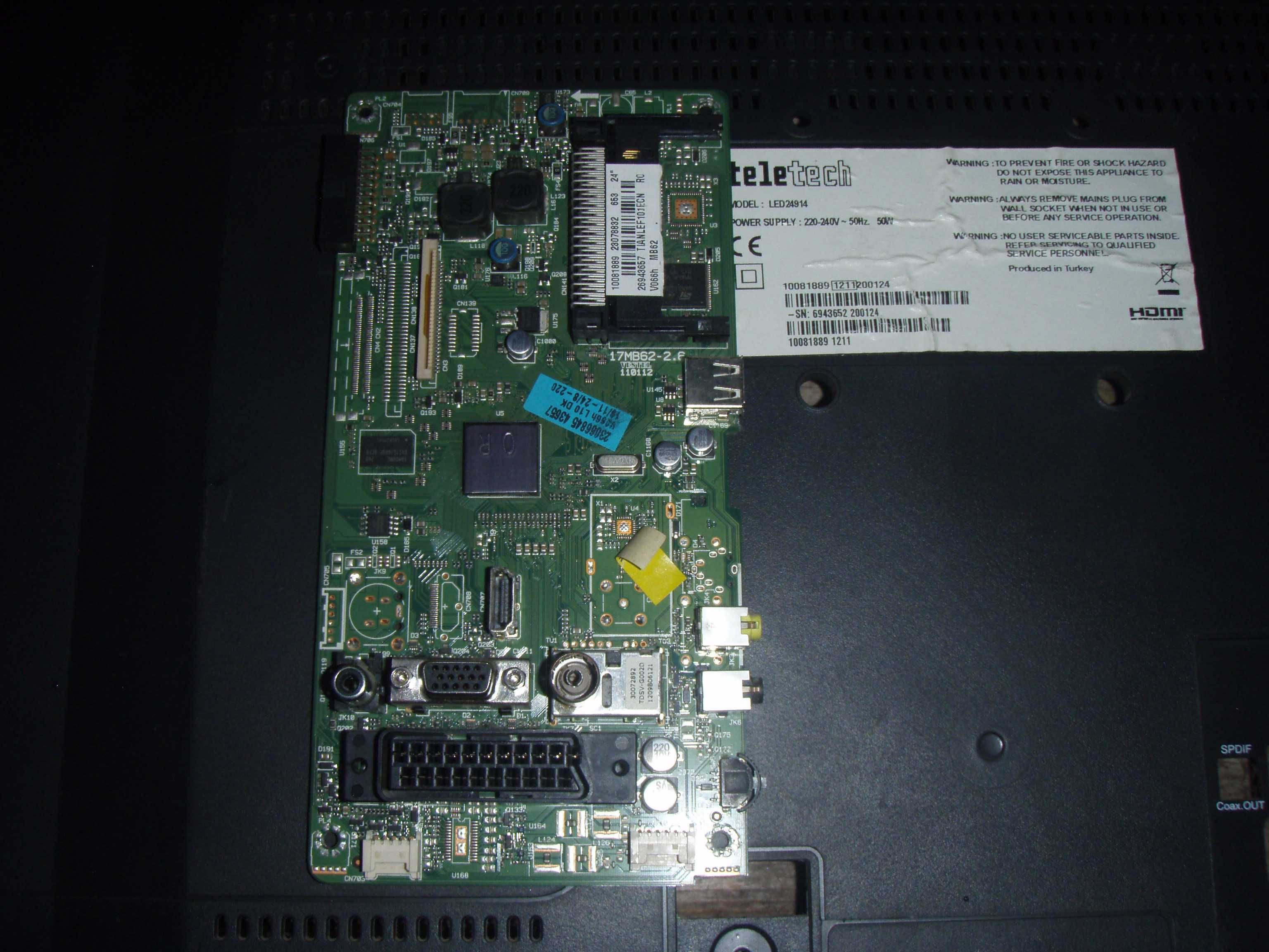 pb 17MB62-2.6 sursa 17IPS61-2 de pe Teletech LED24914