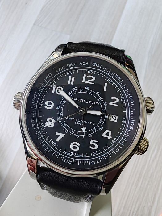 Ceas Hamilton Khaki Navy UTC World Timer 42 mm Acte-Cutie!