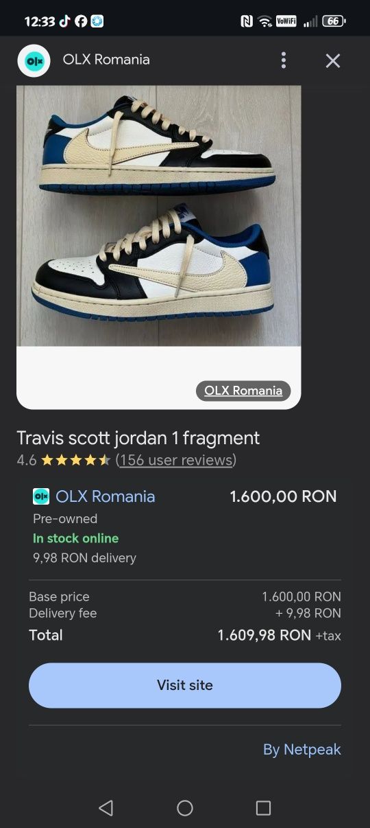 Travis Scott Jordan 1