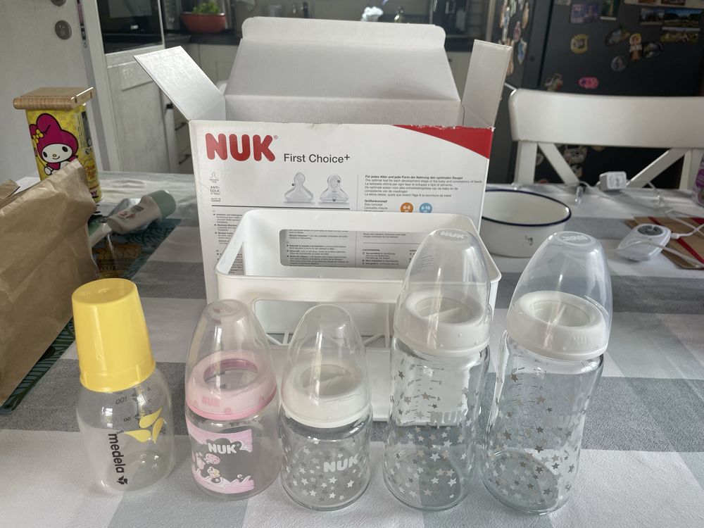 Шишета, Nuk и Medela