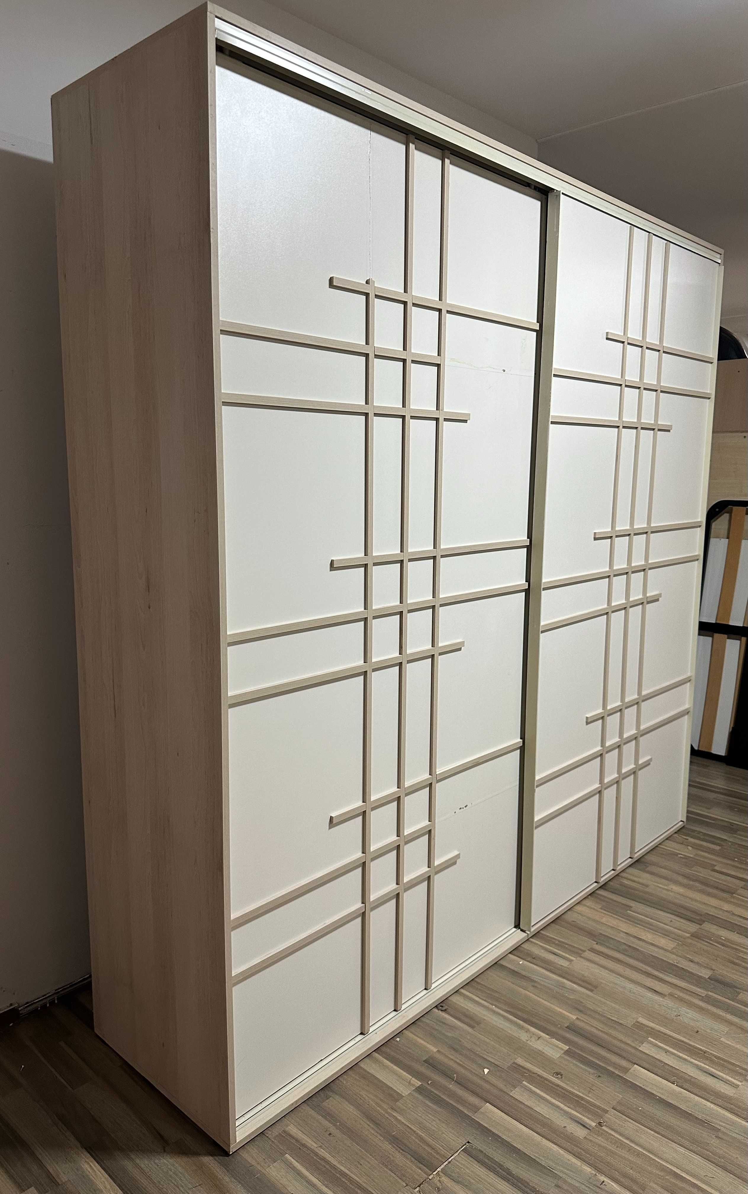 Dressing cu 2 usi glisante; Dulap cu raft si sertare; Sifonier cu bara