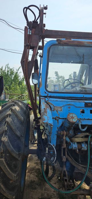 МТЗ-80 стогомёт.