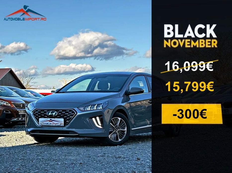 Hyundai IONIQ Plug-In Hybrid,Keyless,Full Led,Incalzire,Garantie 1 An,Leasing/Rate
