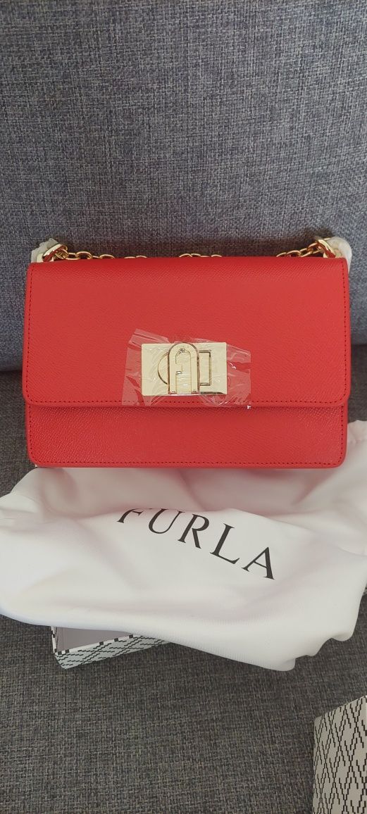 Чанта furla 1927 естествена кожа