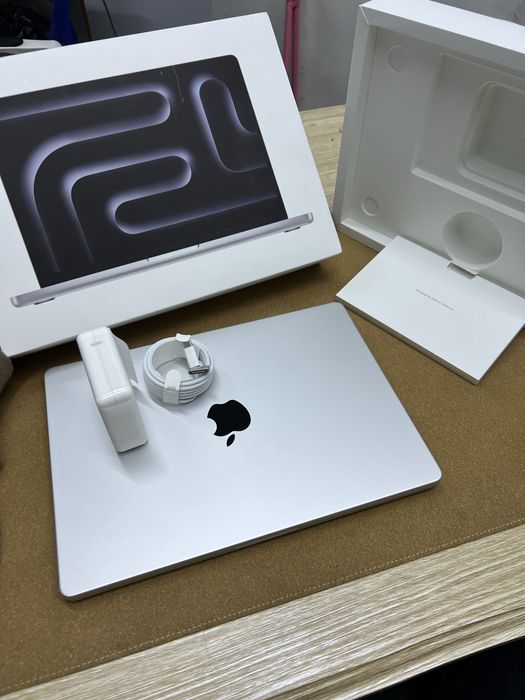 Macbook 14 m4 pro чип память 1тб сост идеал новый почти 1млн 150тыс тг