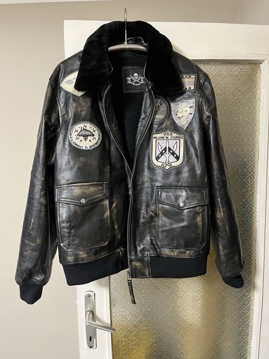 Geaca piele Rebels ( pilot )