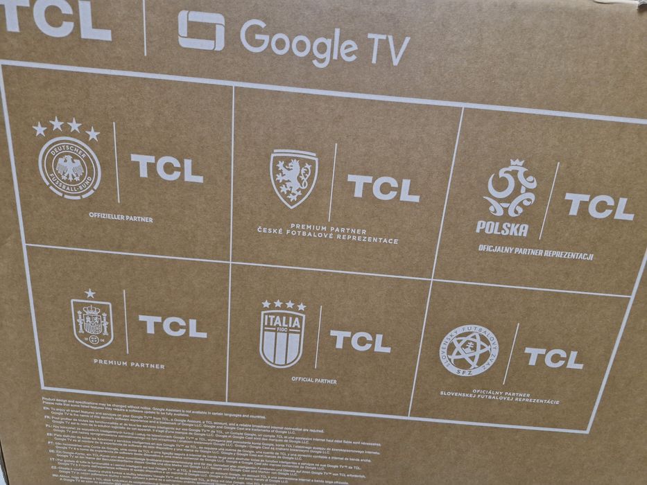 Televizor QLED TCL 43T7B, 108 cm, Smart Google TV, 4K Ultra HD