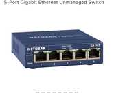 Comutator desktop Gigabit NETGEAR cu 5 porturi