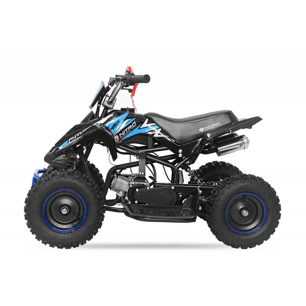 Mini Atv Nitro Model Python S4 Motor 49Cmc #PORNIRE LA DEMAROR MANUALA