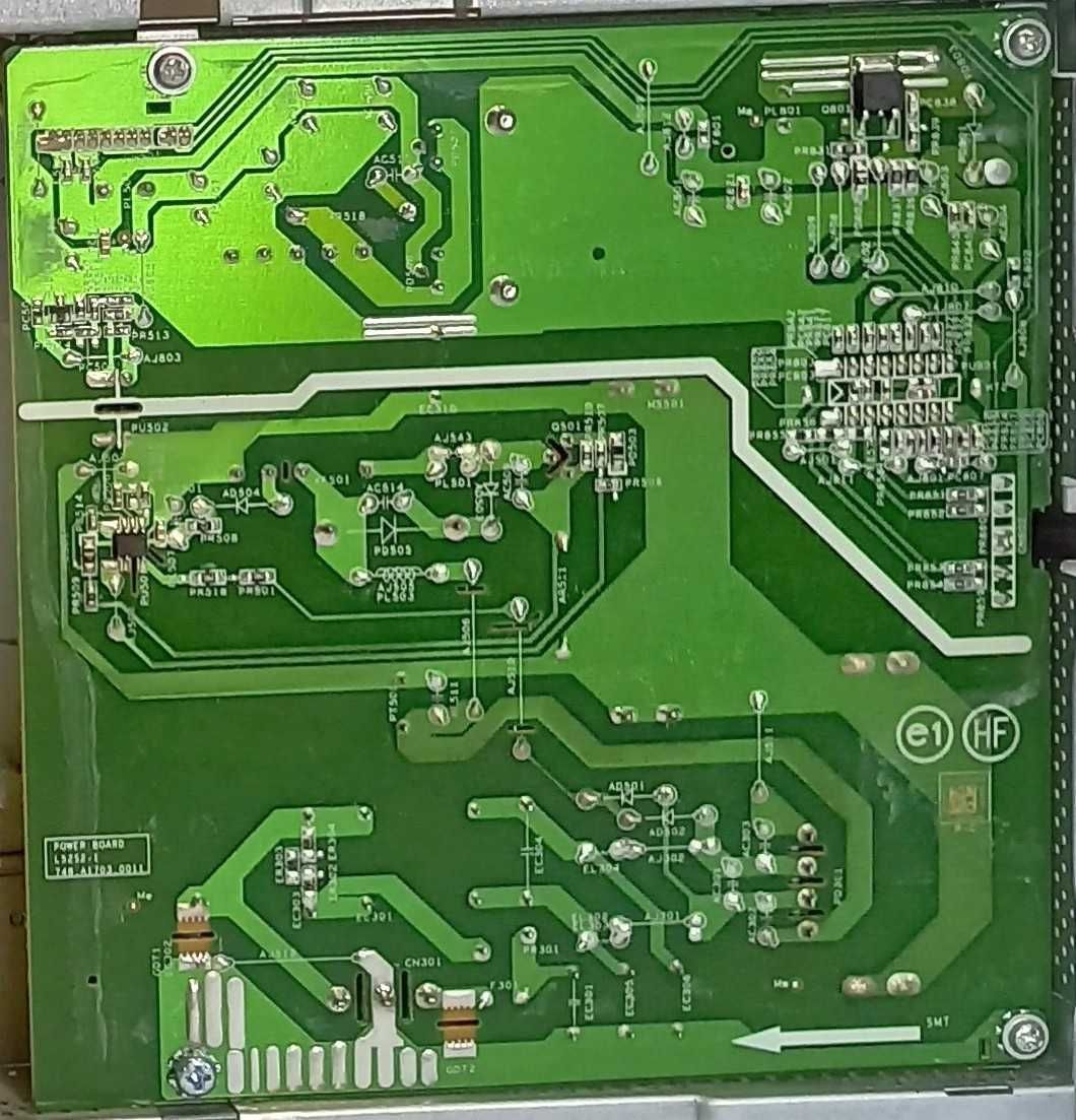Sursa monitor DELL + Placa baza banda flex buton piese U2717D SE2417HG