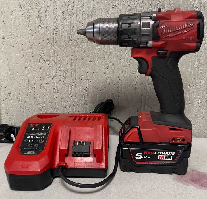 Акумулаторен Винтоверт Milwaukee M18FPD2, Безчетков