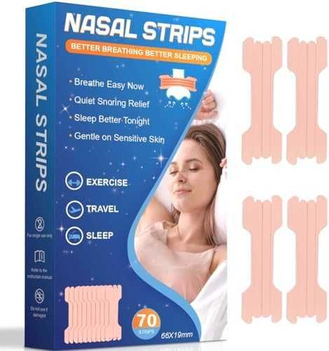 Нови 80 ленти за нос против хъркане и запушване – по-спокоен сън вечер