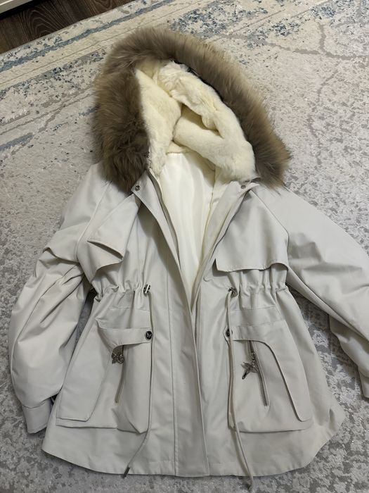 Парка куртка мех