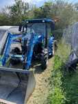 Tractor Solis S50 4×4 AWD încărcător, cupă, roți extra, cabină AC