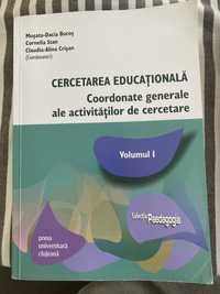 Cercetarea educationala- Volum I si II