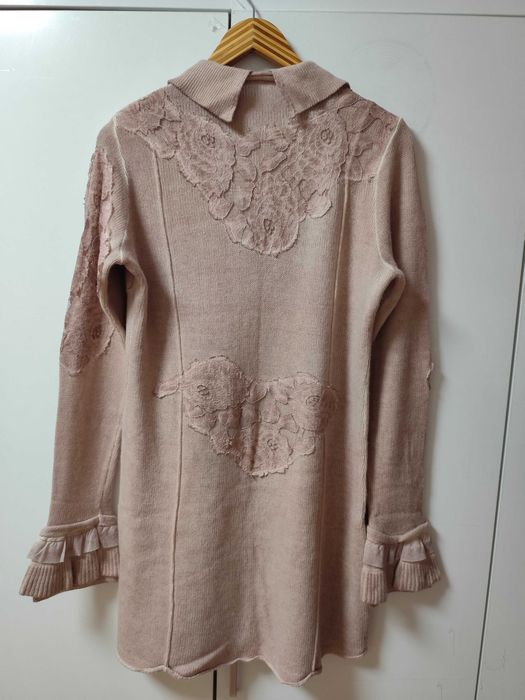 Уникална Арт туника, тип дълга жилетка