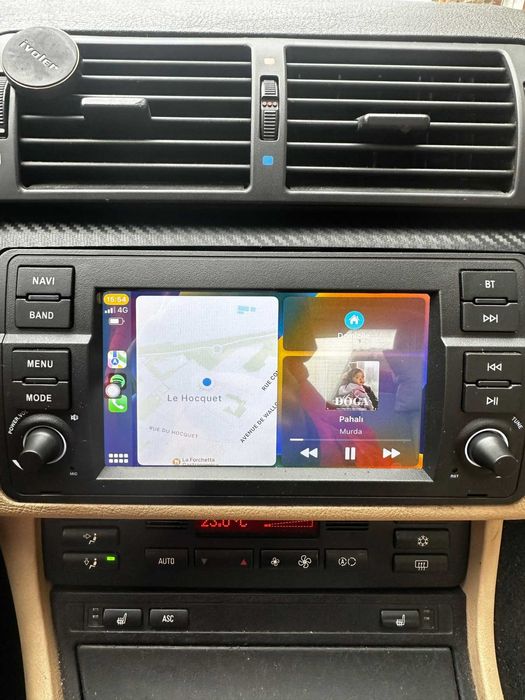 Navigatie Android 15 Dedicata BMW E46 1-12GB RAM - QLed CarPlay DSP 4G