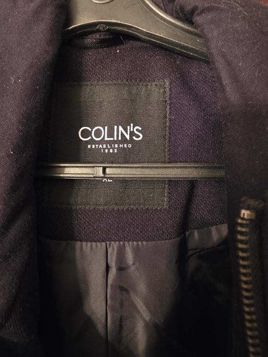 Фирменное пальто с капюшоном Colins