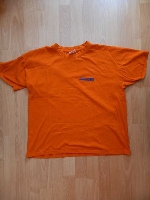 Оранжева мъжка тениска размер L ПРОМОЦИЯ