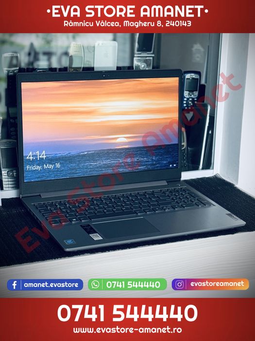 Laptop 15.6” LENOVO IdeaPad 3 Intel Gold 256GB SSD 4GB RAM