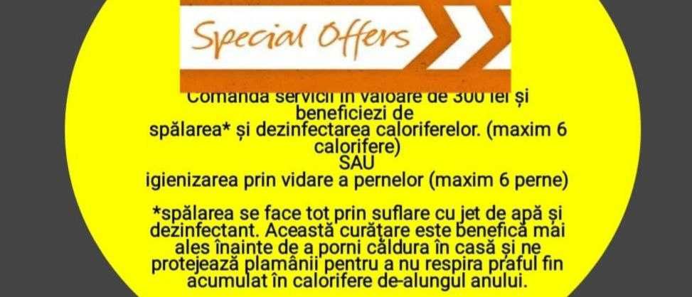 Servicii curatenie cu Rainbow