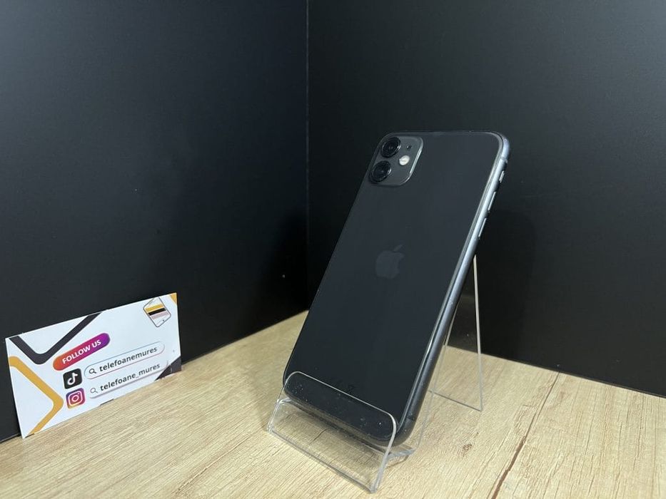 iPhone 11 64Gb Black 3 ani garanție, Telefoane Mureș