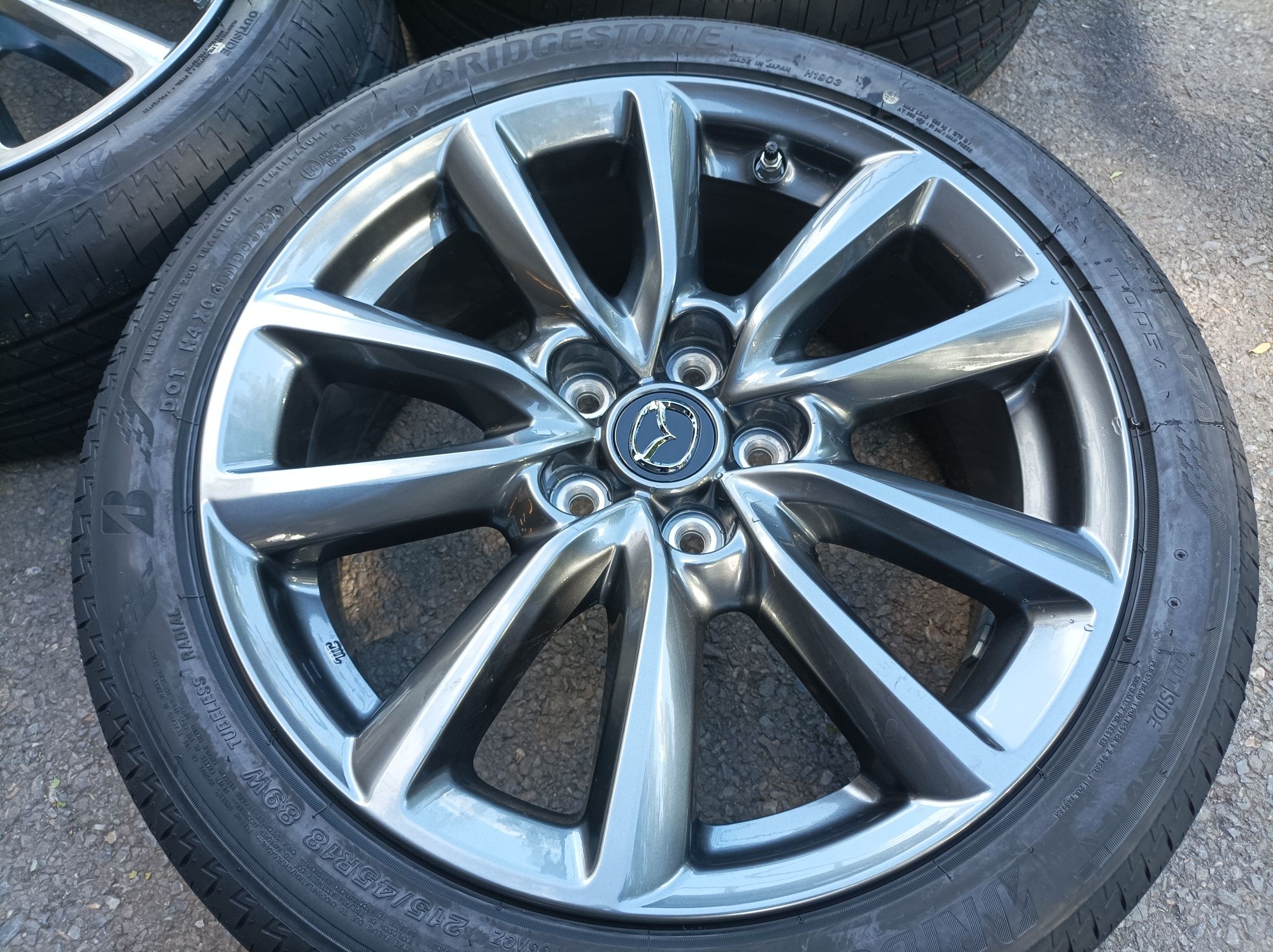 18" оригинални ал.джанти с гуми и датчици за Mazda 3/Cx30/Mx30/6...