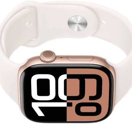 НОВ! Apple Watch 10 46mm Rose Gold /  Jet Black Гаранция!