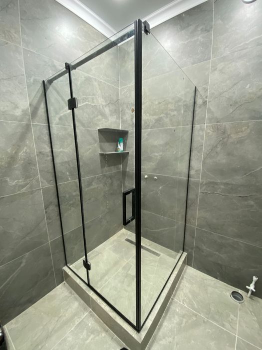 Душ перегородки LOFT душ каленный стекло ванный Зеркало Айна аина пано