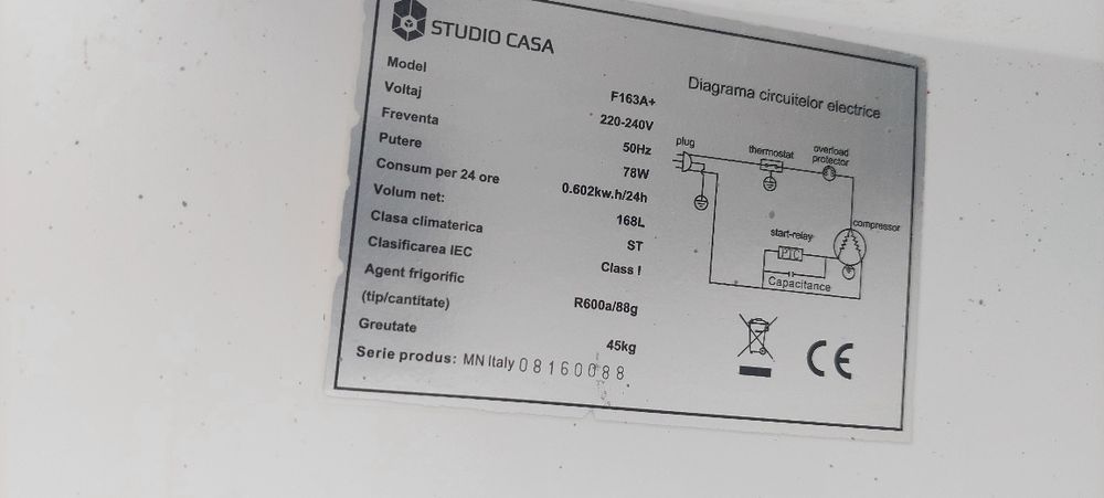 Congelator Studio Casa