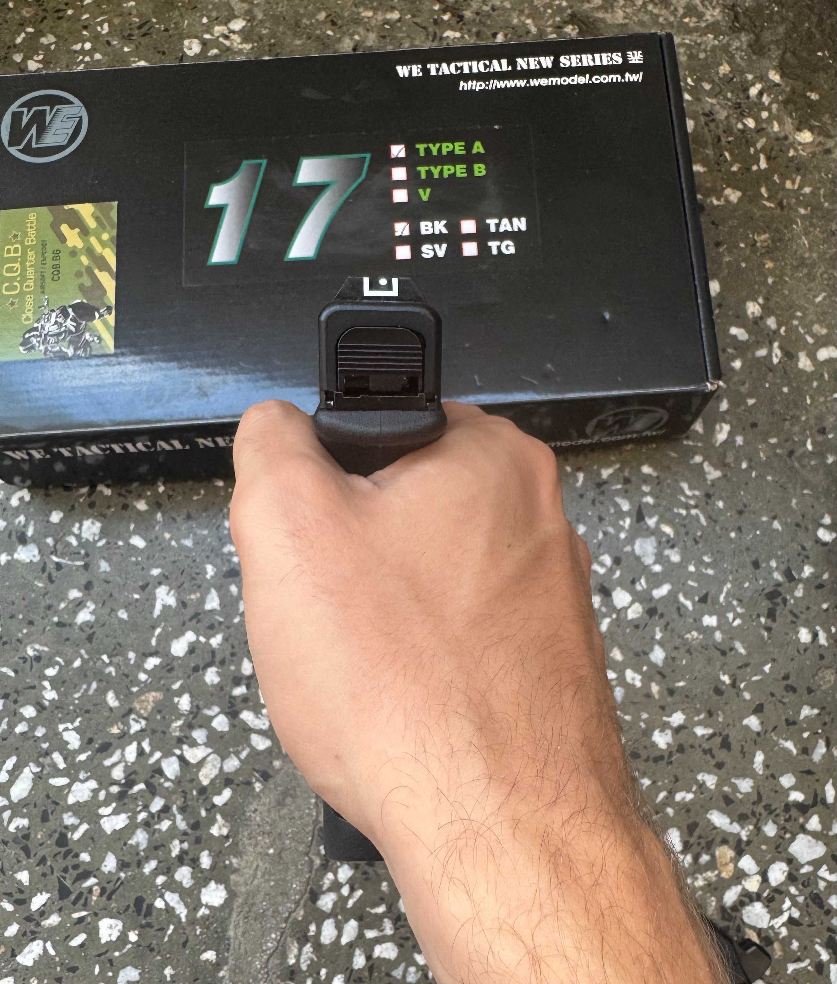 Airsoft Glock 17 WE Gen3