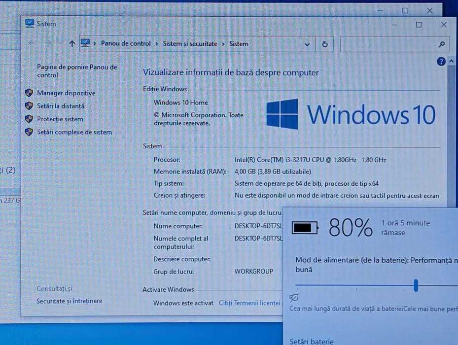 Laptop Asus , intel Core i3-3217u, ssd 256gb, 4 gb ram, display 15,6