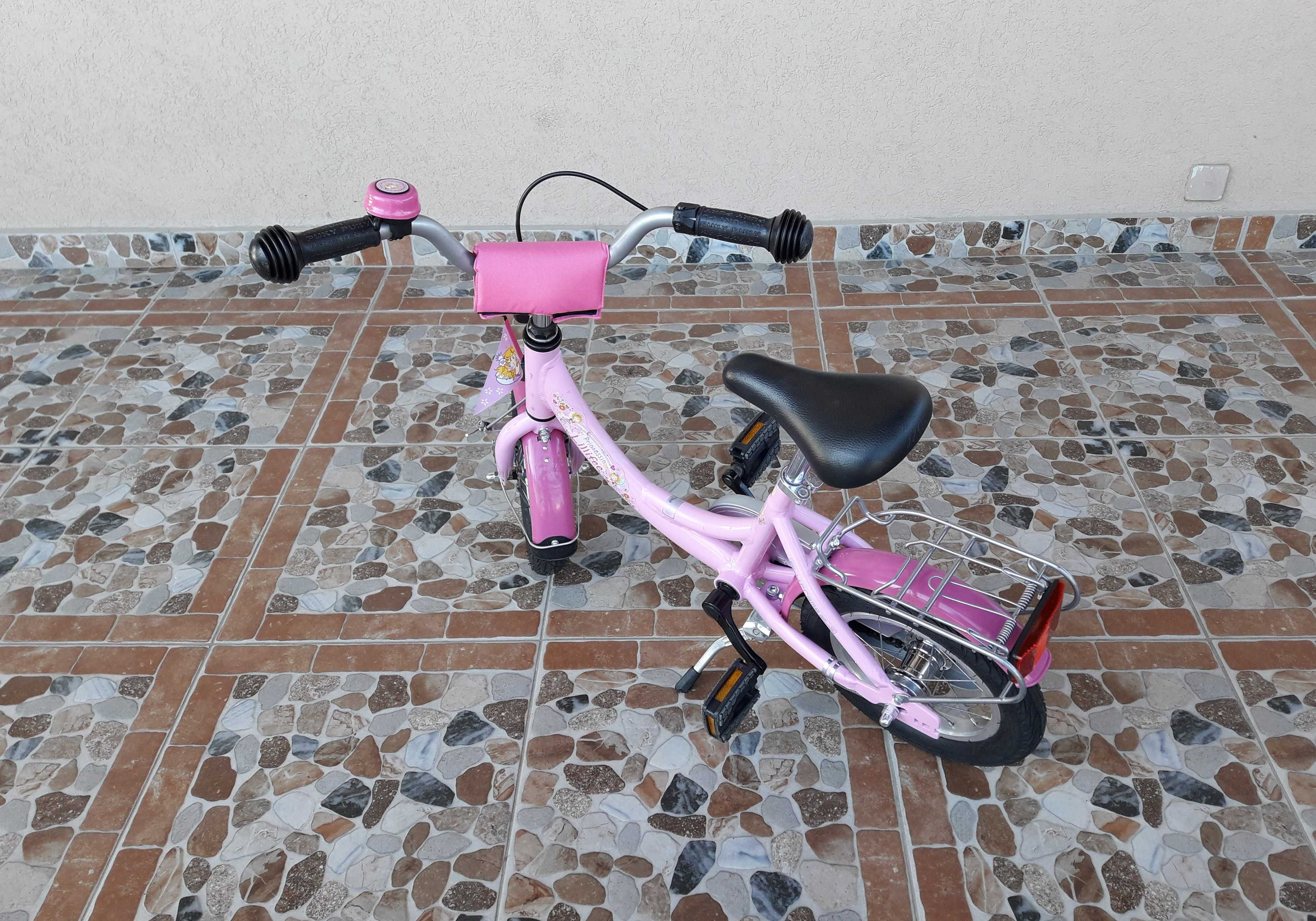 Bicicletă copii 12’ PUKY ZL 12-1, ALUMINIU Prinzessin Lillifee – roz