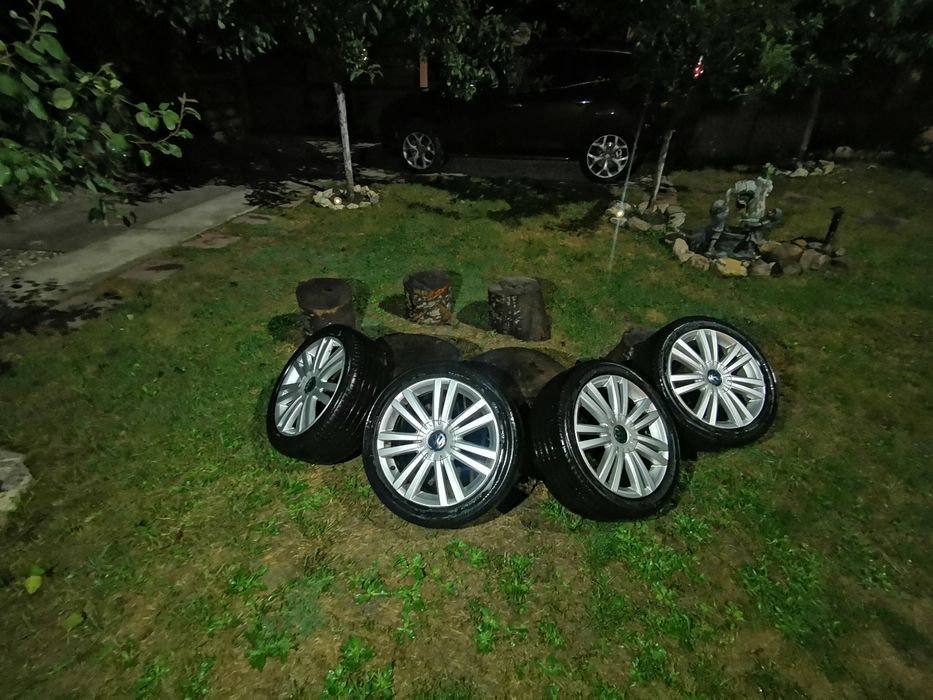 Jante aliaj r17  VW cu cauciucuri vara Hankook   225/45/r17