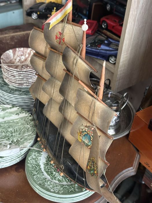 стар дървен кораб нощна лампа
