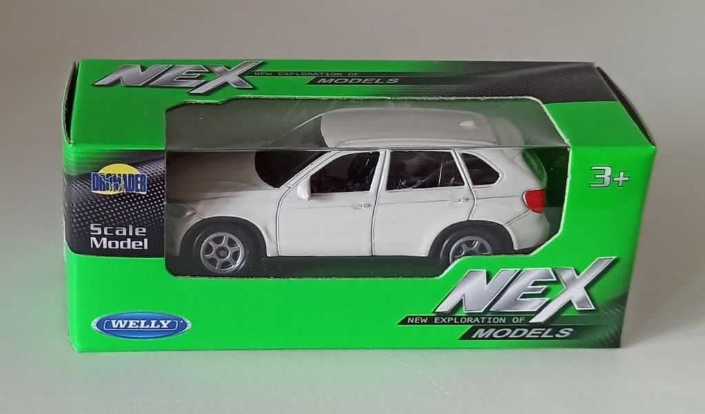 Macheta BMW X5 F15 alb- Welly 1/60 SUV