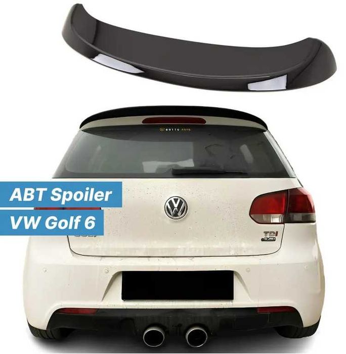 GOLF 6 спойлер лип PIANO лак