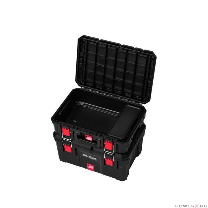 Carucior reglabil cu roti pentru transport, 3 sertare depozitare,